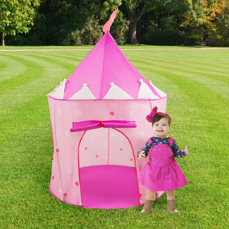Play Tent, Castle- Girls Playhouse Hut for Indoor/Outdoor,