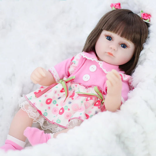 Baby Reborn Doll Toys For Girls Sleeping Accompany Doll Realistic