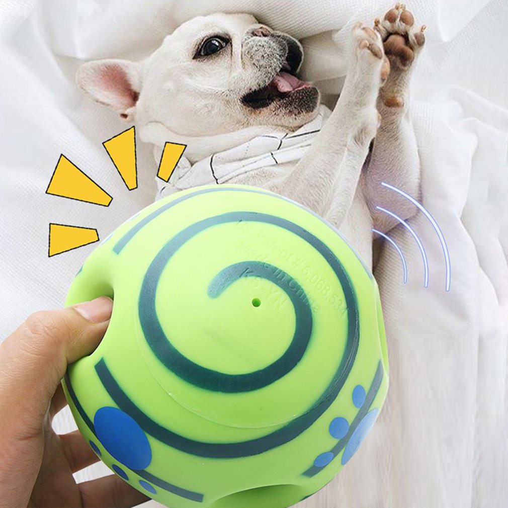 High Quality Wobble Wag Giggle Ball Interactive Dog Toy Pet Puppy Chew