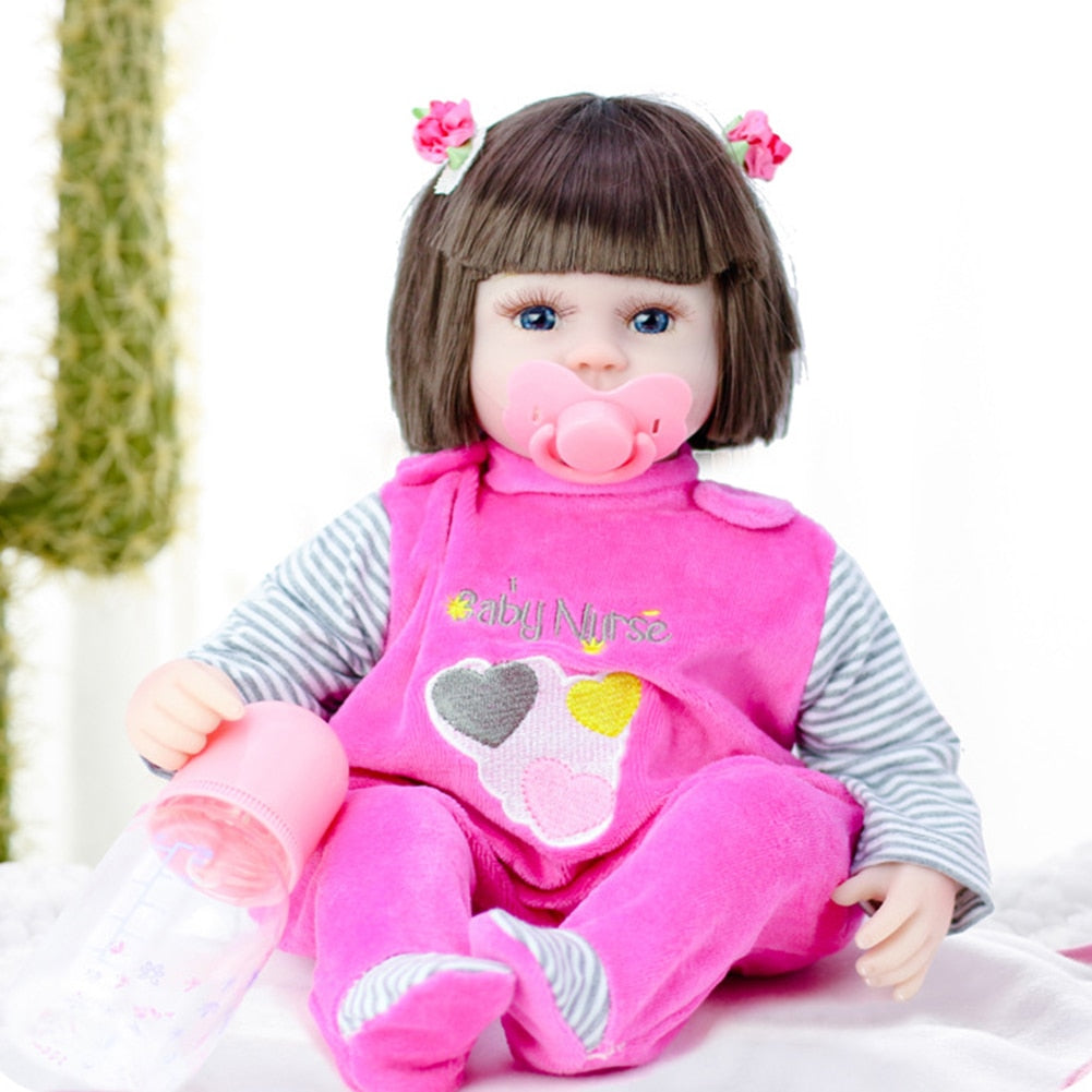 Baby Reborn Doll Toys For Girls Sleeping Accompany Doll Realistic