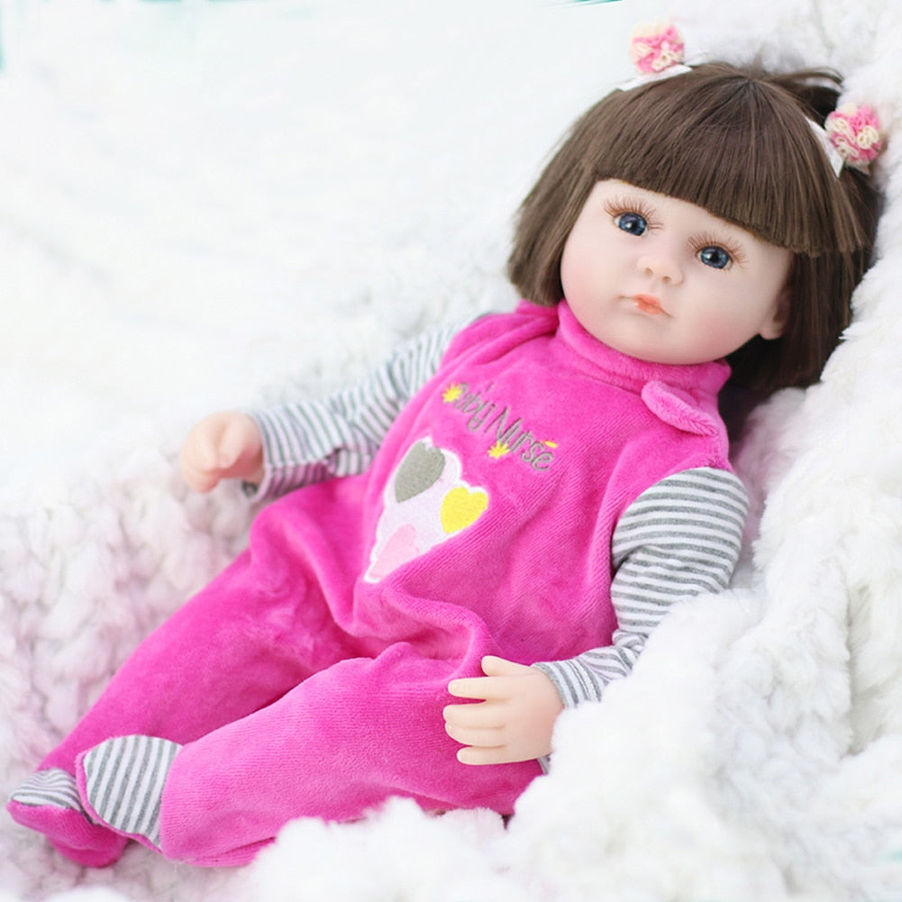 Baby Reborn Doll Toys For Girls Sleeping Accompany Doll Realistic