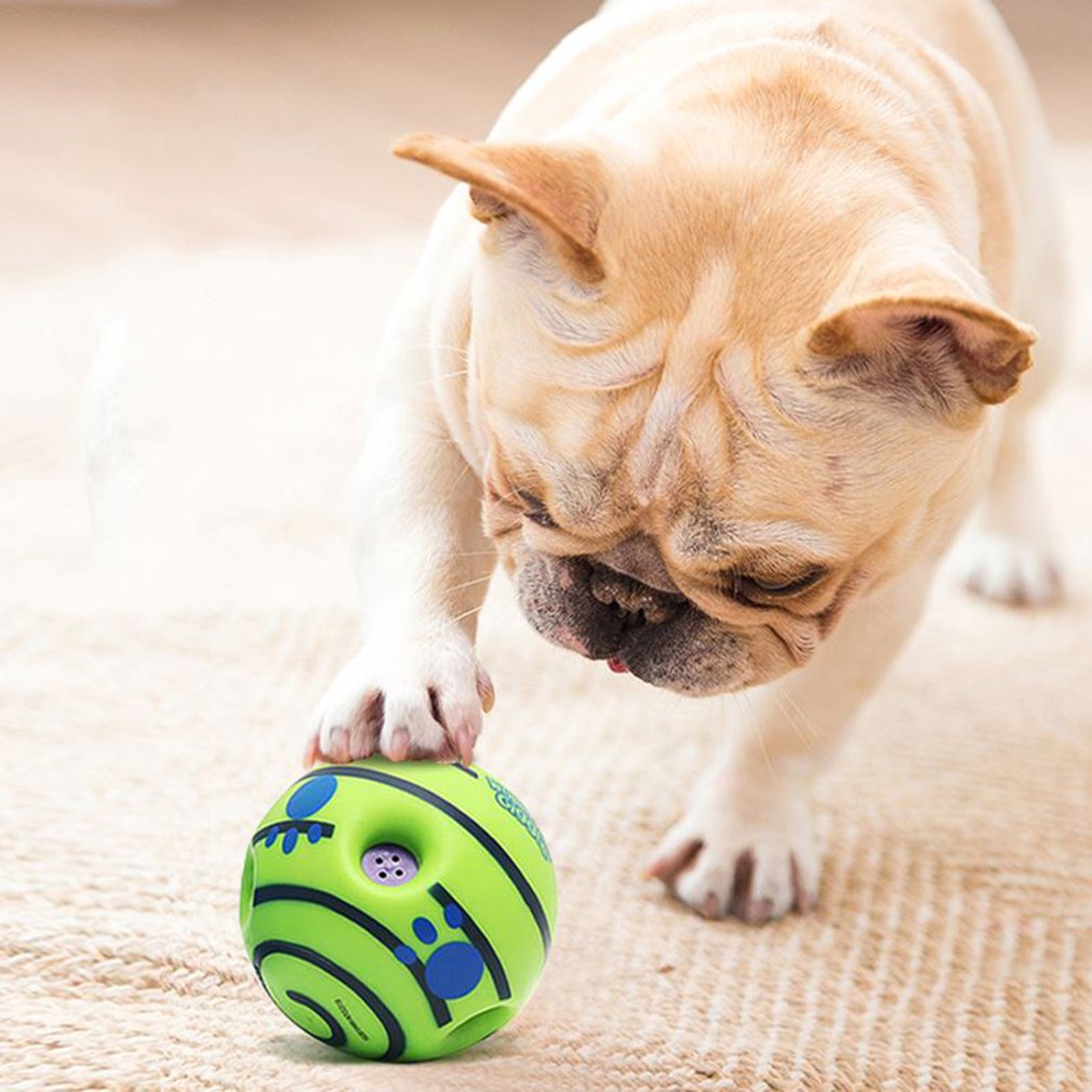 High Quality Wobble Wag Giggle Ball Interactive Dog Toy Pet Puppy Chew