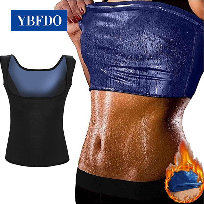 Women Neoprene Sweat Sauna Vest Body Shapers  Waist Trainer