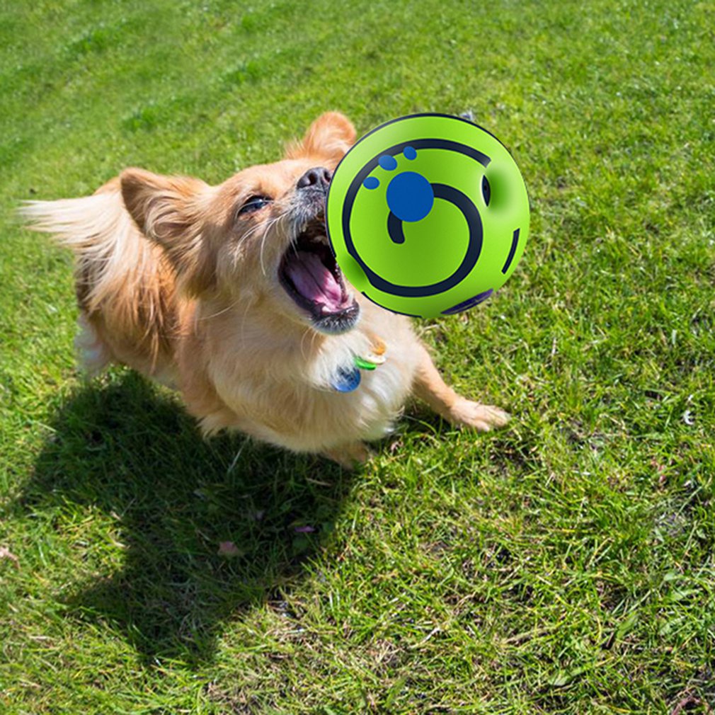 High Quality Wobble Wag Giggle Ball Interactive Dog Toy Pet Puppy Chew