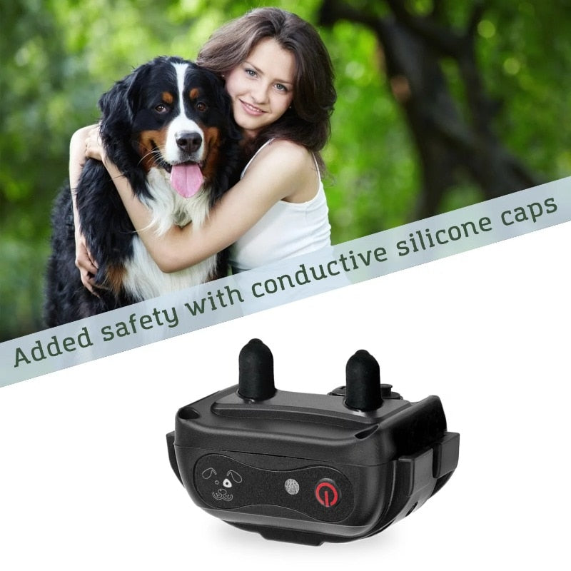 Training Shock Collar for Dogs with Remote, Fully Waterproof Vibration and Beep Electric Trainer, Small to Large