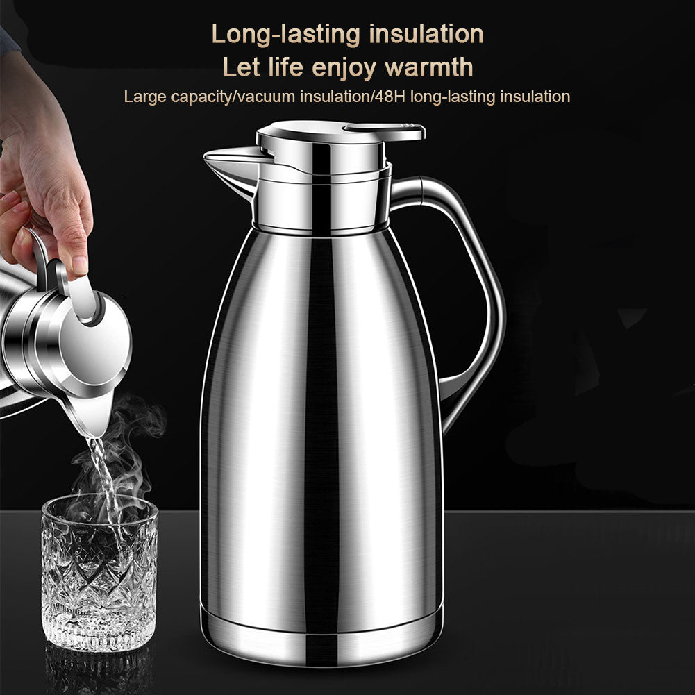 2.3L Insulated Thermos Can V-Shaped Spout 316 Stainless Steel