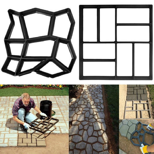 Path Maker Paving Molds Stone Brick Concrete Mold Concrete Cement