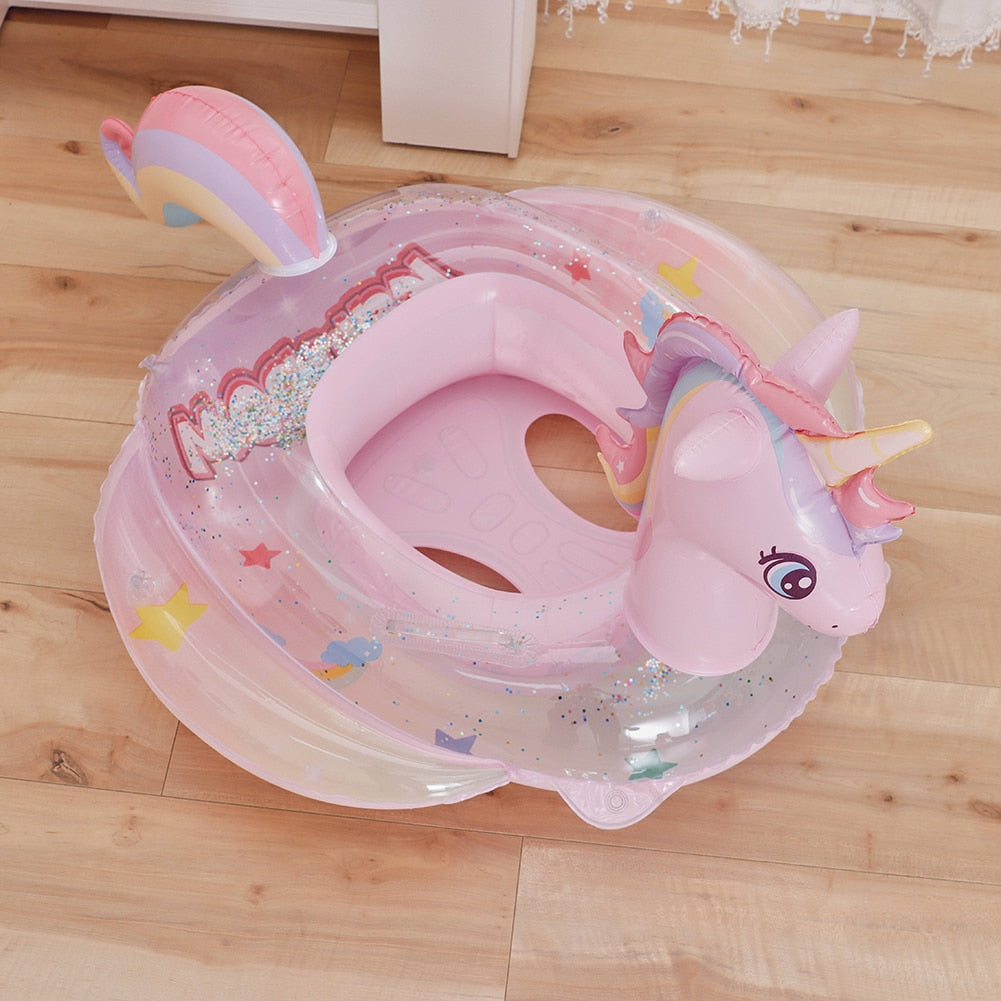 Children Swim Ring Tube Inflatable Toy Swimming Seat For Kid Adult