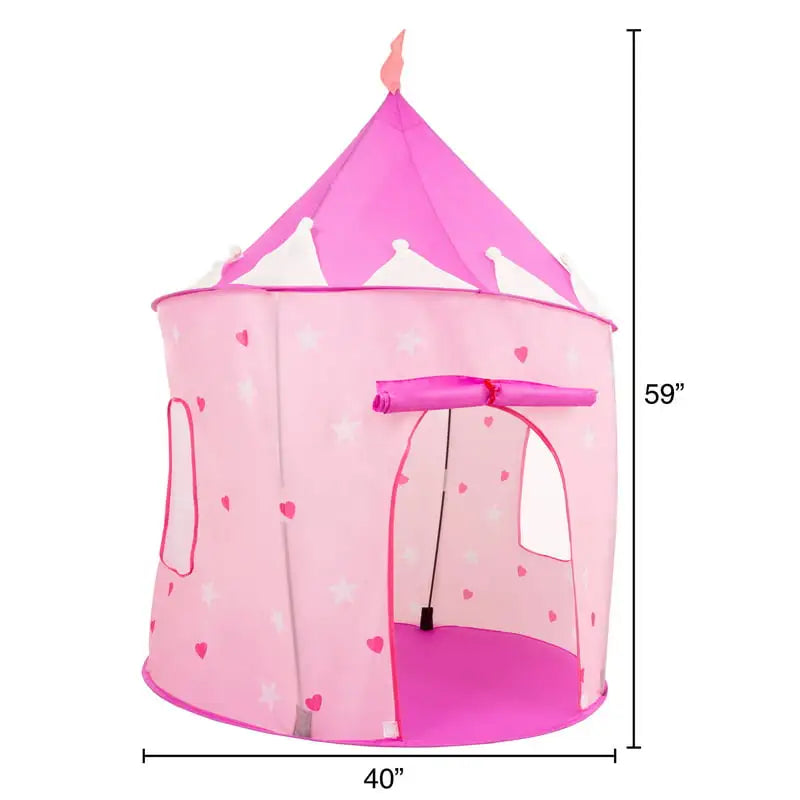 Play Tent,  Castle-  Girls Playhouse Hut for Indoor/Outdoor,