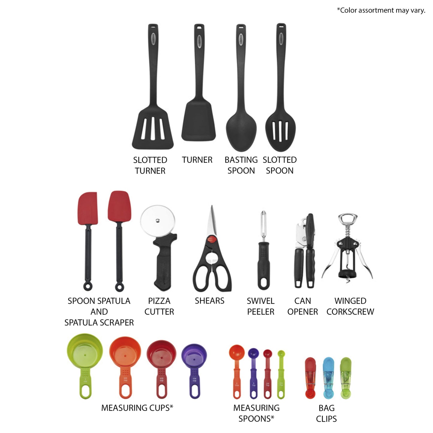 Kitchen & Dining Farberware 22-piece Essential Kitchen Tool and Gadget