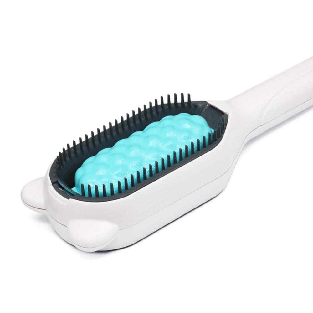 Multifunctional 2-in-1 Floating Brush Carding Silica Gel Pet Brush Massage Tool