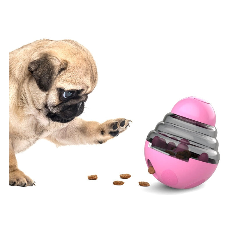 Dog Cat Toy Increases  IQ Treat Ball Toys Feed Bowl Tumbler Food  Puppy Training Balls