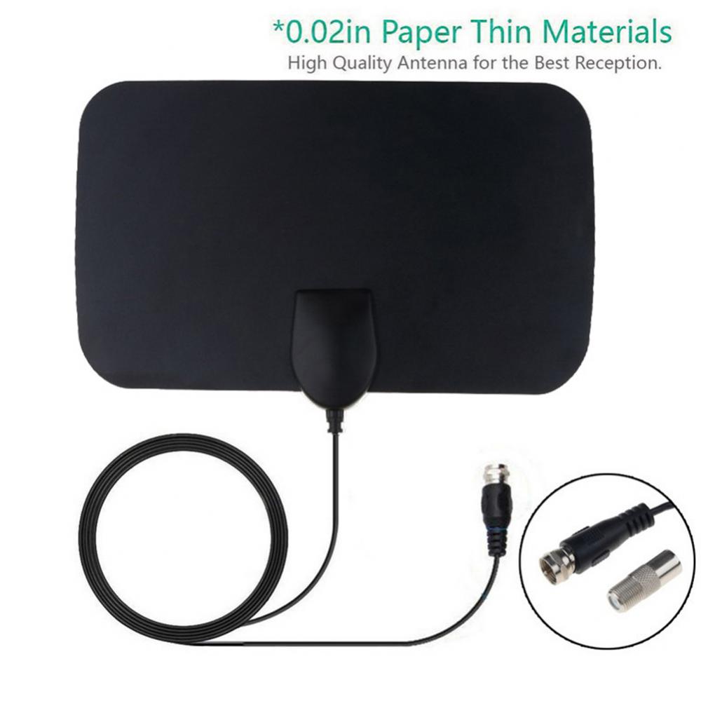 High Gain HD TV DTV Box Digital TV Antenna 3000Mile Booster Active Indoor