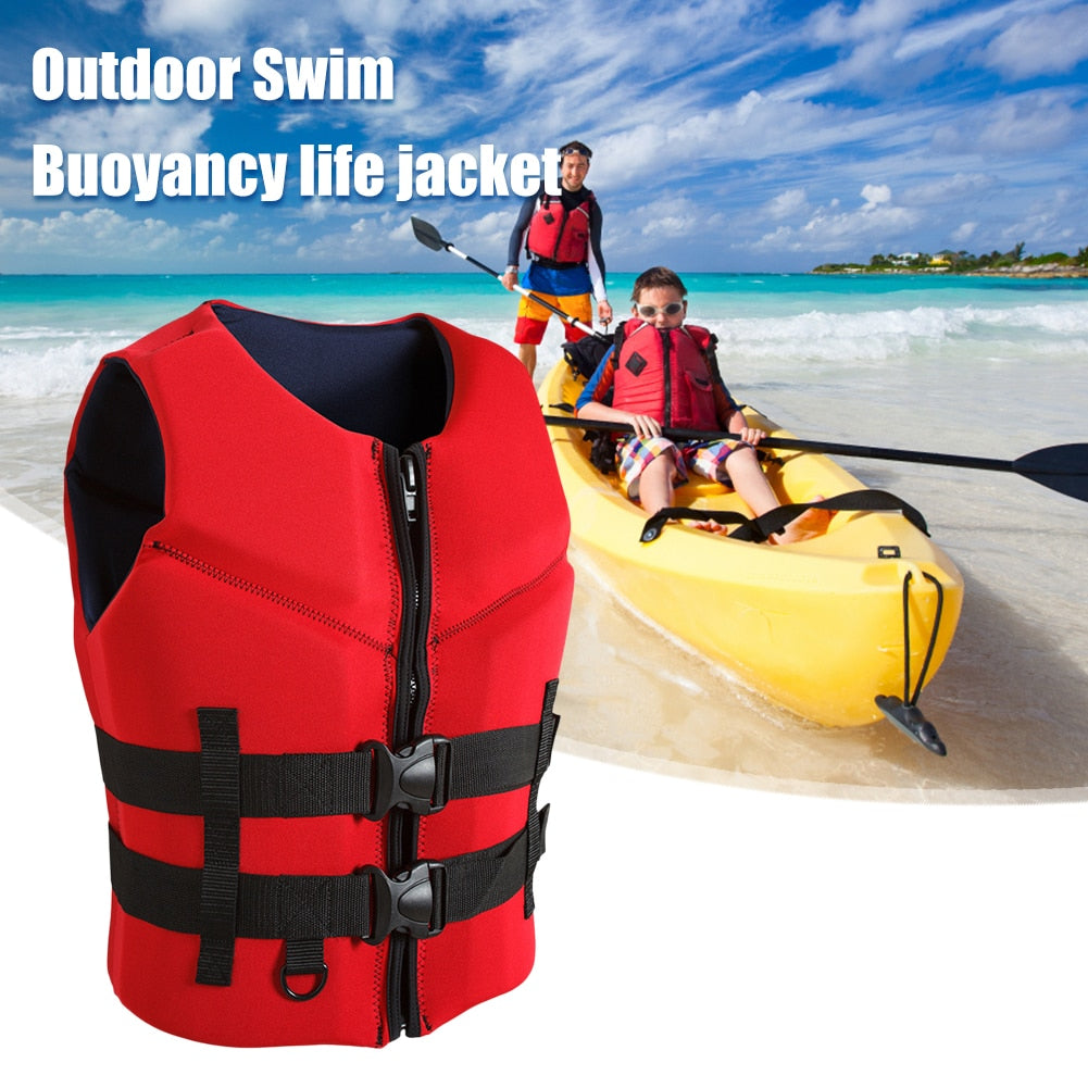 Adult Life Vest for Men Women Water Sports Buoyancy Jacket